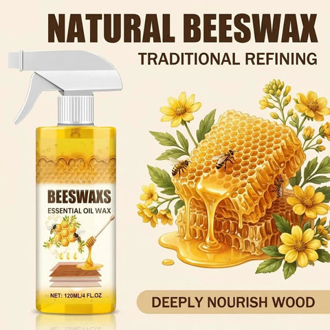 Beeswax Furniture Polish And Cleaner With Quick Fix Wood Repair Stick For All Wood Types Tables And Cabinets Restore Natural Shine