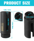 O2 Oxygen Sensor Socket 22mm For Three-Eighths Inch Drive With Side Wire Gate Chrome Vanadium Steel Removal And Installation Tool