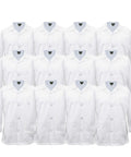 Unisex Kids Lab Coat Costume With Soft Touch White Fabric, Realistic 3-Pocket Design, Wearable Dress Up Coat, Multi Pack 12PK, Size 12/14