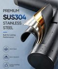 Close-up of Cobbe Kitchen Faucet with Water Filter, Pull Down Sprayer, Matte Black, featuring SUS304 stainless steel and anti-rust design.