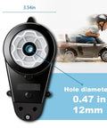 2 Pack 12V RS550 40000RPM High Speed Kids Ride On Car Motor Gearbox with measurements and child riding toy car.