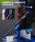 Tailgate Assist for Ram Trucks 2009 to 2025 Safe Smooth Tailgate Drop and Lift Kit installation components shown