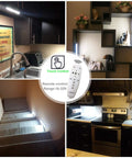 Under Cabinet Lights Wireless With Remote And Touch Control, Dimmable Battery Operated LED Closet Lights in kitchen and shelves
