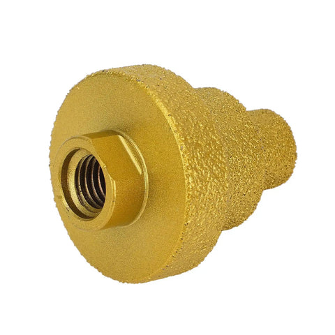 Heavy Duty Diamond Step Drill Bit For Tile Marble And Concrete With M14 Thread Perfect Fit For Angle Grinder, gold diamond core