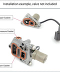 Honda Civic VTEC Solenoid Gasket Kit For 1996 Through 2005 1.6L 1.7L D16Y7 D16Y8 D17 Engines Replacement Spool Valve Assembly example.