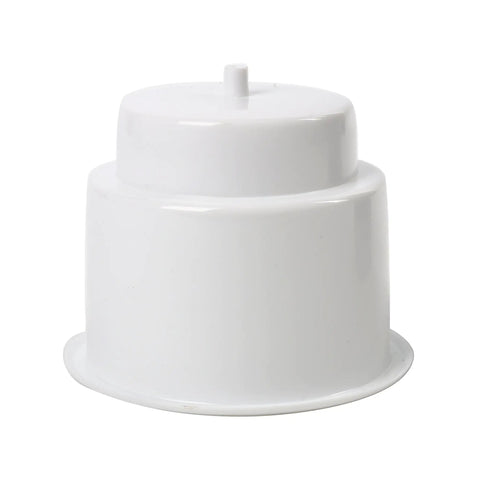 All Weather Boat Cup Holder Set With Drain Insert White Four Pack Durable Marine Plastic featuring one drain insert
