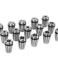 Pro Grade ER11 Spring Collet Set For CNC Engraving Milling Drilling And Lathe Workholding Includes 1mm To 7mm Plus 1/8 And 1/4 Inch Collets