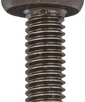 M3-0.5 Pan Head Machine Screw With Black Oxide Finish Meets DIN 7985 PH1 Phillips Drive 8mm Length Fully Threaded Steel