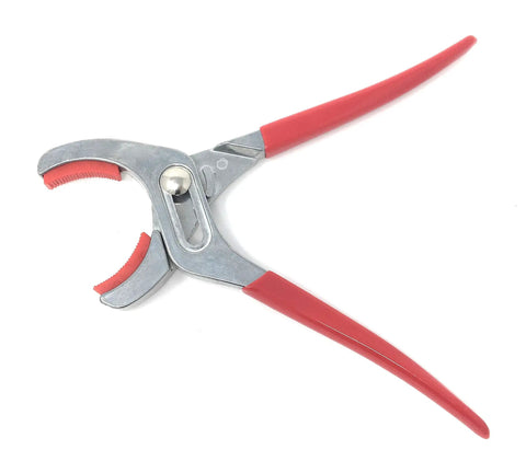 Soft Jaw Cannon Plug Pliers For Aircraft Electrical Connectors With Slip Joint Handles And Serrated Replaceable Plastic Jaws
