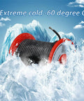 18 Gauge Silicone Wire Spool 100 Ft Black Flexible 18 AWG Stranded Tinned Copper Wire Ultra Flexible in icy mountain scene