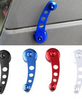 Upgrade Your Ride With These Heavy Duty Billet Aluminum Window Handle Cranks Silvery Fit For Most Cars Replaces Old Winder Kits Durable Anodized Finish Auto Interior Parts blue billet aluminum window crank on car door panel
