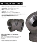 1/2 Inch Cast Iron Threaded 45 Degree Street Elbow With Durable Black Finish Designed For Rock Solid Industrial Piping And Straightforward Gas Line Connections Built Tough close-up showing internal threading and durable texture.
