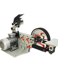 Badass Heavy Duty Belt Grinder And Sander Polisher With Variable Speed Setup For Knife Sharpening Rust Removal And Metalworking featuring 72X2 inch belt.