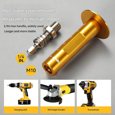 Lightweight Drill Powered PVC Pipe Cutter Attachment For Quick Easy Smooth Burr Free Cuts On PVC Drain Pipes And More