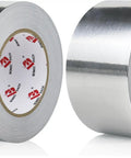 Bomei Pack Heavy Duty Aluminum Foil Tape For HVAC And Metal Repair Plus Air Ducts Sealing, two rolls of 3 inch wide silver tape.