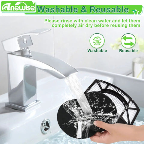 Get These Killer Hepa Filter Replacements That Work Great With Your Bissell Cleanview Vacuum Models 2486 2487 2488 2490 2492