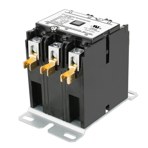 3 Pole 24V AC 40A Heavy Duty HVAC Contactor For Condenser And Compressor Replacement UL Listed