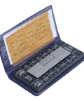 Six Piece Roughness Sample Block Set for Machining Texture Comparison Ra 0.05-12.5 µm, carbon steel blocks in case