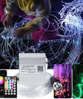 Super Cool Fiber Optic Sensory Lights For Autism Sensory Rooms And Kids with LED light engine, cables, and remote control