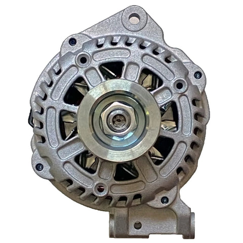 Front view of New OE-Comparable Alternator For 2013 Through 2015 Chevrolet Spark With Plug And Play Drop In Fit Hassle Free Installation