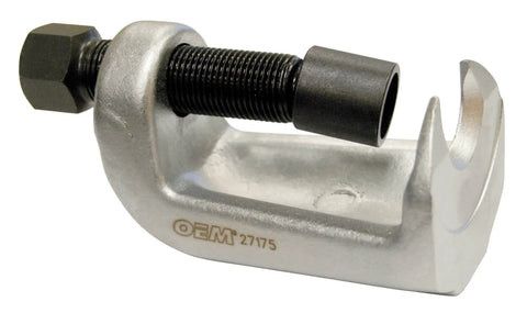 Damage Free Tie Rod End Remover And Universal Tie Rod End Separator for rack and pinion steering with swivel pressure tip, side view