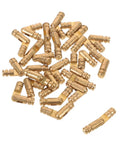 25 Piece Brass Barrel Hinges Set For Small Jewelry Boxes And Wooden Cabinets Hidden Design With Ultra Smooth Opening