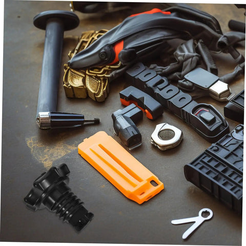 Assortment of spare tire tools with Spare Tire Bolt Replacement For Car And RV Hold Down Screw Durable Plastic Wheel Mounting Hardware