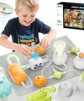 Child playing with Hands On Science Kit For Kids With 448 Plus Circuit Projects Educational Electronics Toys That Teach Real STEM Skills