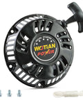 Pull Start Recoil Starter for Predator 196cc 212cc 225cc Engines with handle, rope, and bolts