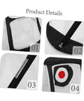 Close-up details of Golf Chipping Practice Net Portable Lightweight Backyard Training Net for Indoor and Outdoor Use