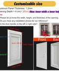 Heavy Duty White Lockable Access Door For Crawl Space And Attic Projects Flush Mount Insulated Wall Panel dimensions and design details.