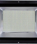 Led Flood Light, Ip66 Waterproof Super Bright Security Lights, Outdoor, close-up view of LED panel with reflective surface design.