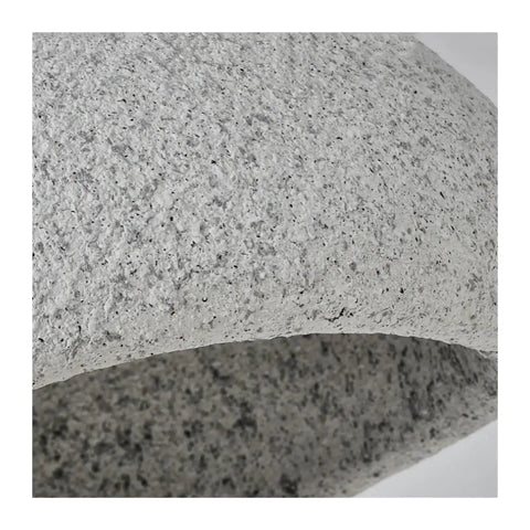 Close-up of the textured gray lampshade of the Color Design Living Room Suspension Lamp Restaurant Pendant Light Lustre Cafe Chandelier.