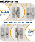Heavy Duty Badass Flip Door Latch With Slick Silver Coating And Smooth 90 To 180 Degree Action For Barn Doors Cabinets And Bathrooms installation guide