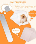 2 Piece Metal Straight Sock Sublimation Jigs With 10 Sheets Heat Transfer Paper showing design with a dog image