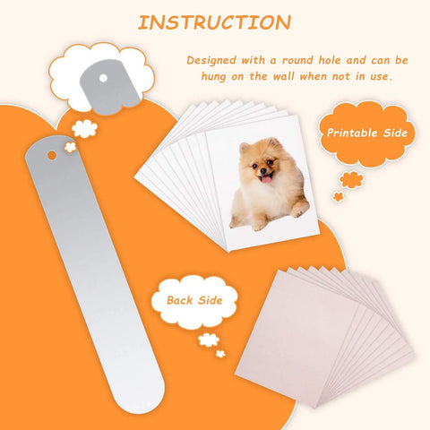2 Piece Metal Straight Sock Sublimation Jigs With 10 Sheets Heat Transfer Paper showing design with a dog image