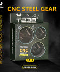 Airsoft Spiral Gear Set for AEG V2 V3 Gearbox Upgrade 13 to 1 CNC 40Cr Steel M4 AK MP5 G36 P90 High Torque Low Noise
