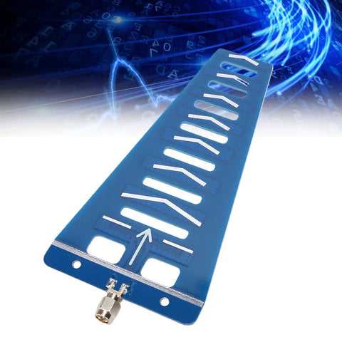 Blue 2.4GHz High Gain Directional Antenna With 13dBi Beam Narrow 48 Degrees By 75 Degrees For Drone Remote Control System
