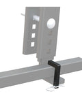 TruTrack Replacement L-Pin And Clip Kit For Weight Distribution Hitch Carbide Black Powder Coat installed on hitch bracket