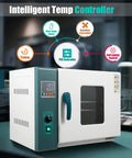 Top Shelf 12 Gallon Electric Blast Drying Oven With Digital Pid Temp Control And Forced Air Convection showing intelligent PID controller and display.