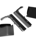 Cadillac Seville Front Bumper Filler 4 Pieces Black Plastic Fits 1980 1981 1982 1983 1984 1985 Restore Gap Repair