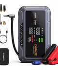 Roadside Lifesaver All In One Jump Starter With Air Compressor And USB C Fast Charge 8000A Peak 160 PSI Tire Inflator LCD Display