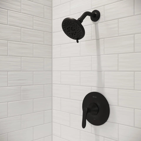 Weller Single Handle Shower Valve Trim Kit In Tuscan Bronze Finish For OX8 Series Pressure Balancing Valve R891WRY Tub And Shower