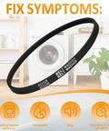 Boss Washer Belt Kit Replacement For Maytag And More No Fuss Easy Install Drive Belt And Pump Kit displayed with washing machine background
