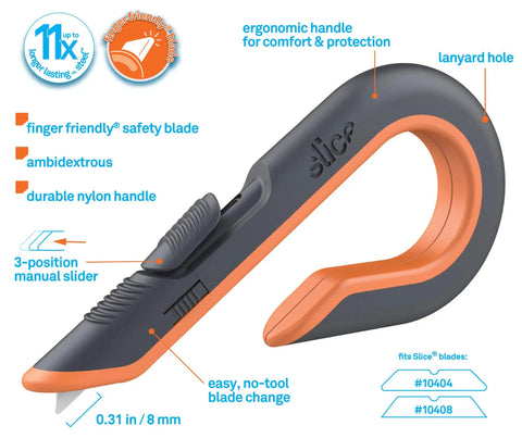 Retractable Box Cutter You Can Trust With Finger Friendly Edge 3 Position Lock Zirconium Oxide Safety Tip Nonconductive Rust Free Stays Sharp Up To 11x Longer Than Metal 6 Pack Utility Knife Set