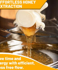 Two Pack 5 Gallon Honey Buckets With Leak Proof Gates And Airtight Lids Effortless Honey Extraction