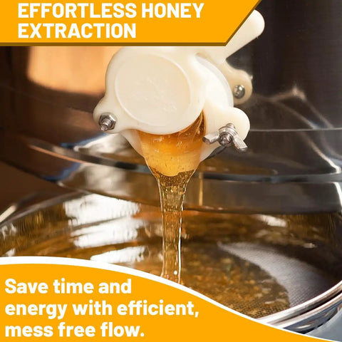 Two Pack 5 Gallon Honey Buckets With Leak Proof Gates And Airtight Lids Effortless Honey Extraction
