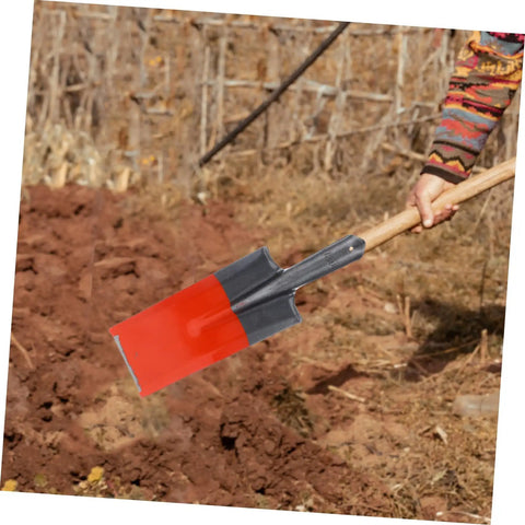 Heavy Duty Garden Shovel Spade Multi Function Tool For Soil Dirt Gravel And Garbage Cleanup in outdoor use on soil