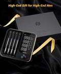 Four Probe Wireless Meat Thermometer With WiFi And Bluetooth Non Phone Connect Mode For Grilling, black gift box