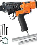 Beast Mode Heavy-Duty 16 Gauge One-Half Inch Hog Ring Gun Pneumatic Tool With 3.0 To 4.8 Mm Closure Diameter Automatic C Ring Plier